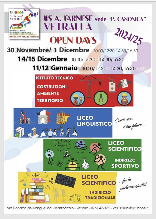 open day vetralla